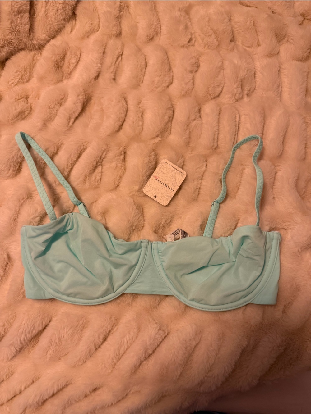 FP Charlie microfiber balconette underwire bra